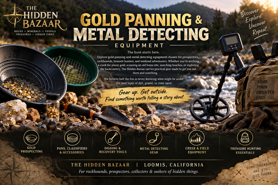 GOLD PANNING & DETECTING EQUIPMENT