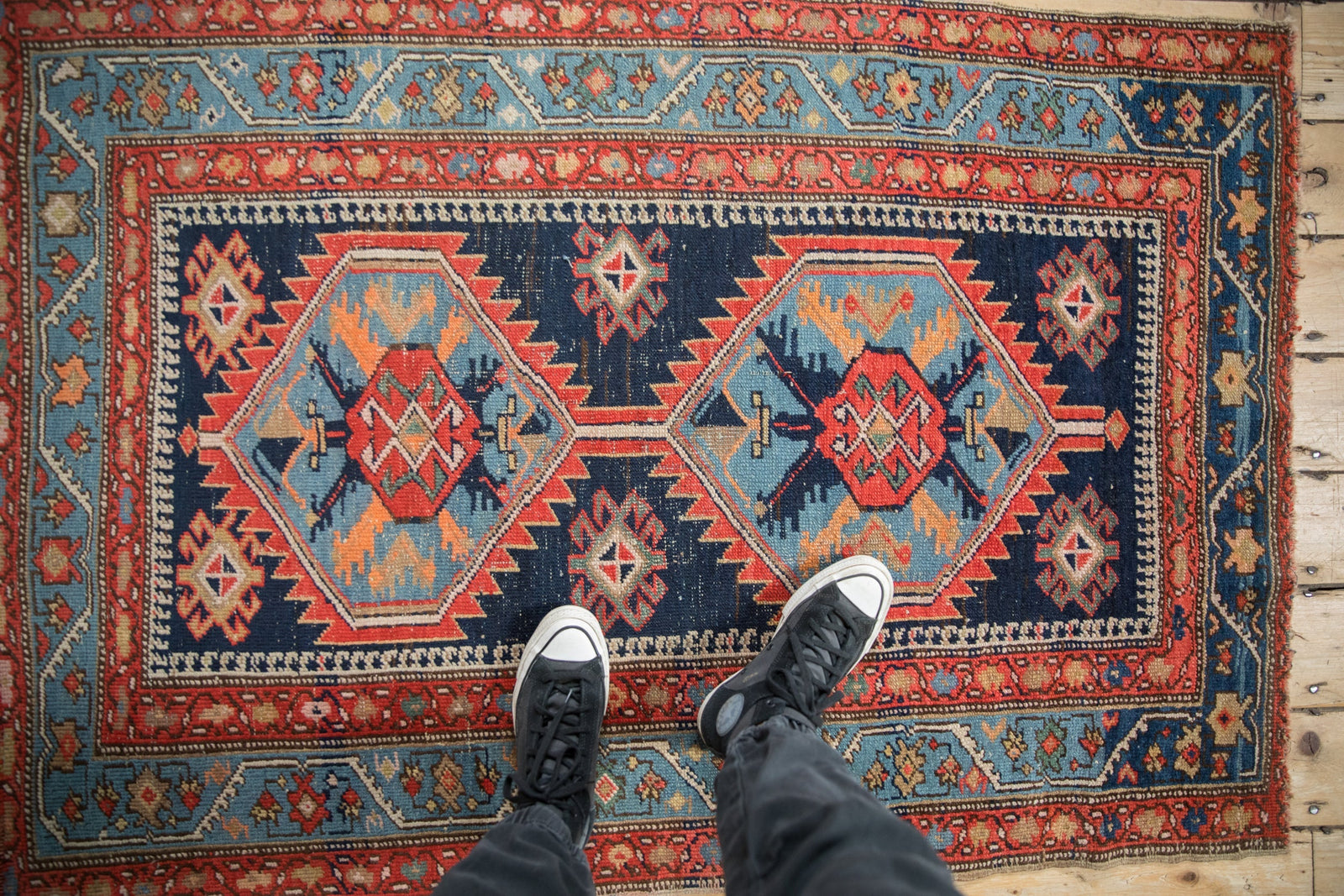 3.5x5 Antique Northwest Persian Rug