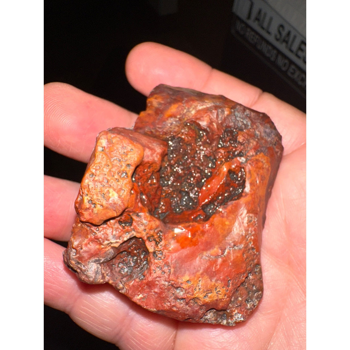 Bulk Red Jasper Rough Stone 1 lb – Select Lapidary Rock – Tumbling (5-9 Peices)