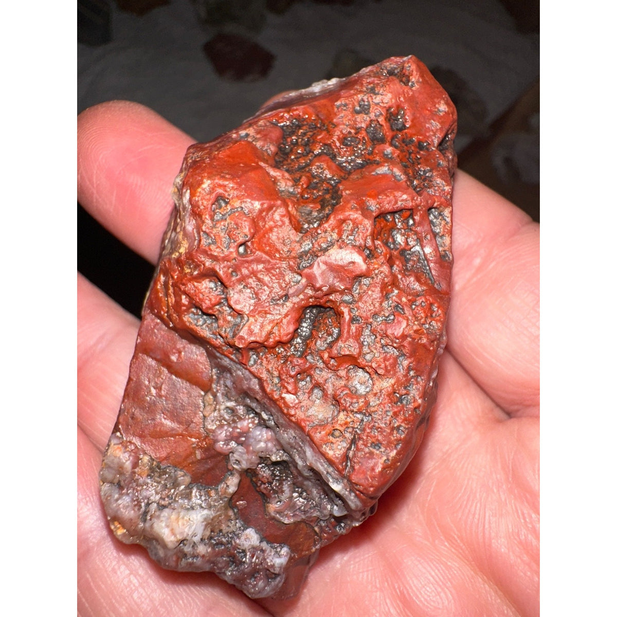 Bulk Red Jasper Rough Stone 1 lb – Select Lapidary Rock – Tumbling (5-9 Peices)
