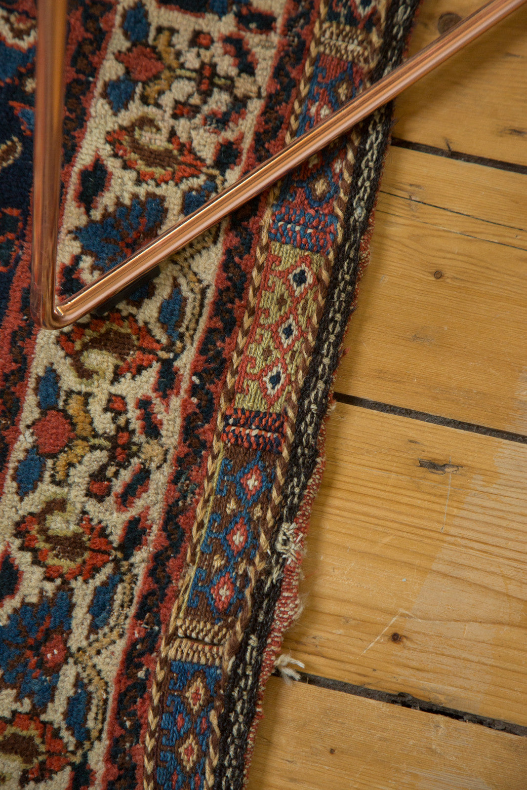 2x2.5 Antique West Persian Square Bag Face Rug Mat