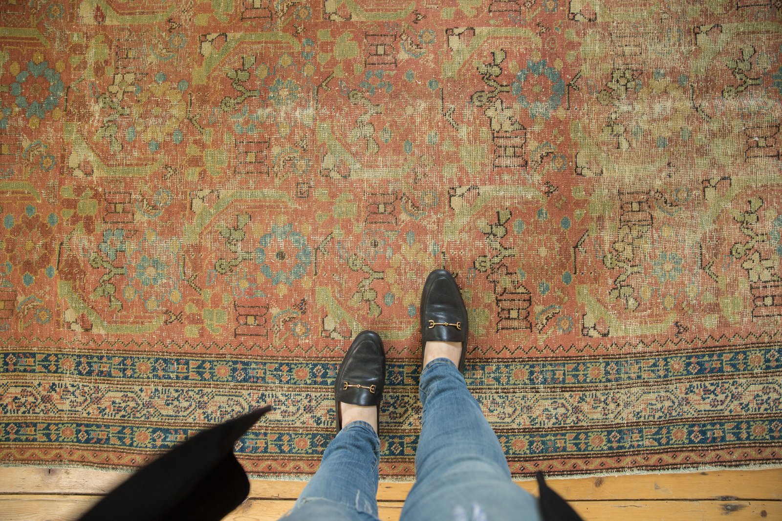 5.5x12 Antique Northwest Persian Rug Runner