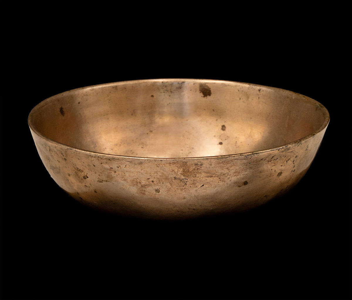 Antique Manipuri Singing Bowl F3 180Hz 7.25" A15861