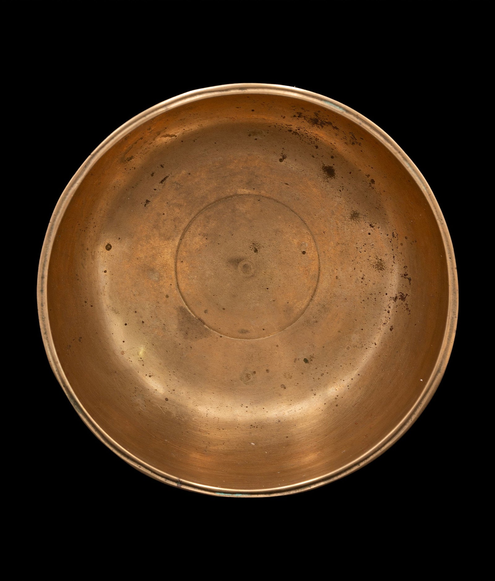 Antique Buddha Singing Bowl G3 199Hz 7" A16077