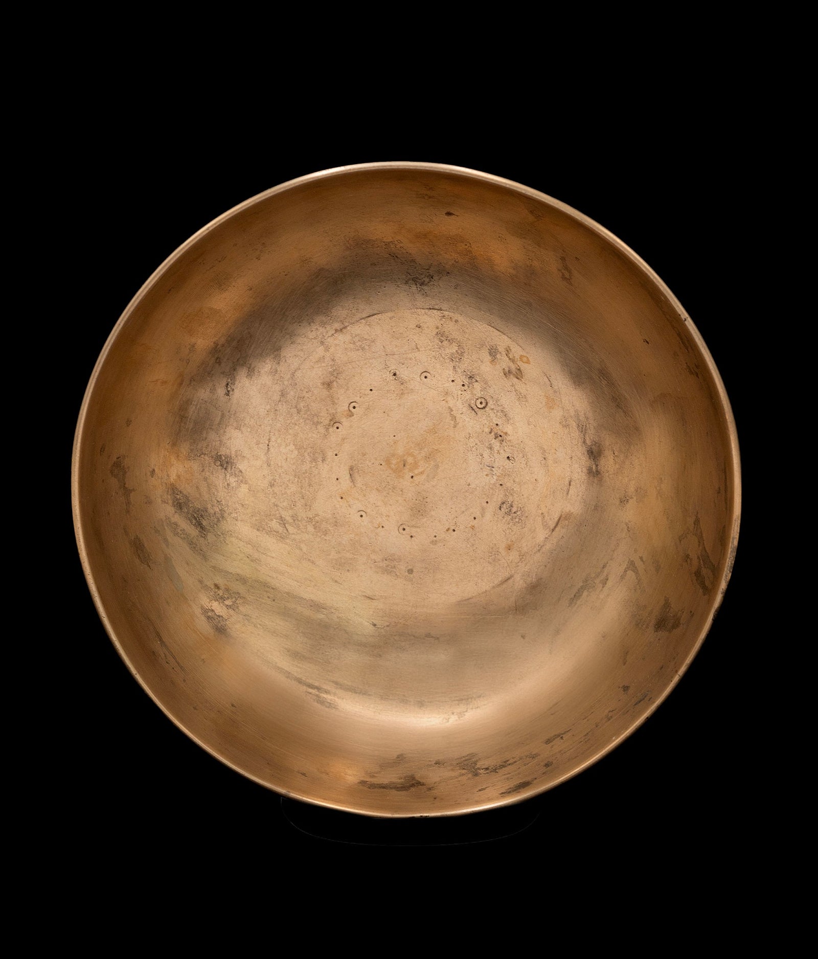 Antique Manipuri Void Singing Bowl B2 122Hz 8.5" A16086