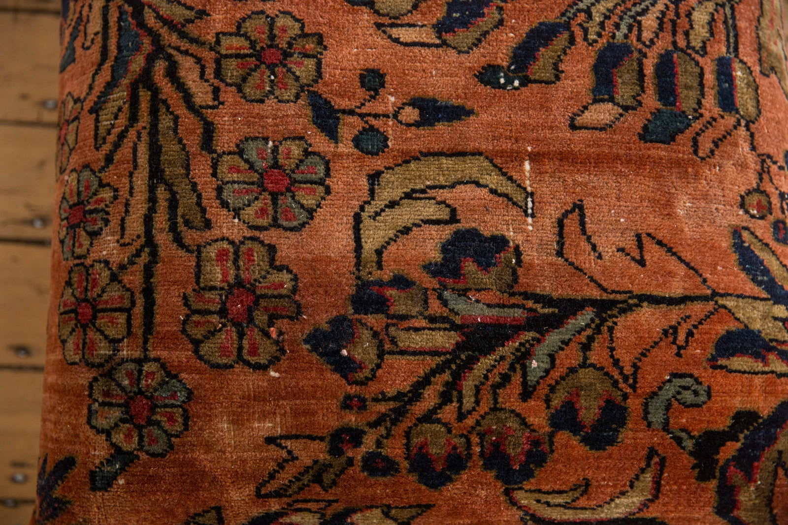 Vintage Persian Rug Ottoman Coffee Table