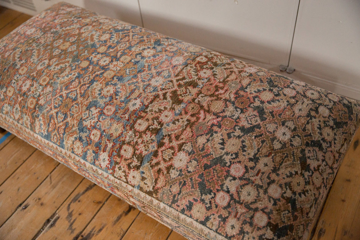 Vintage Persian Rug Ottoman Coffee Table