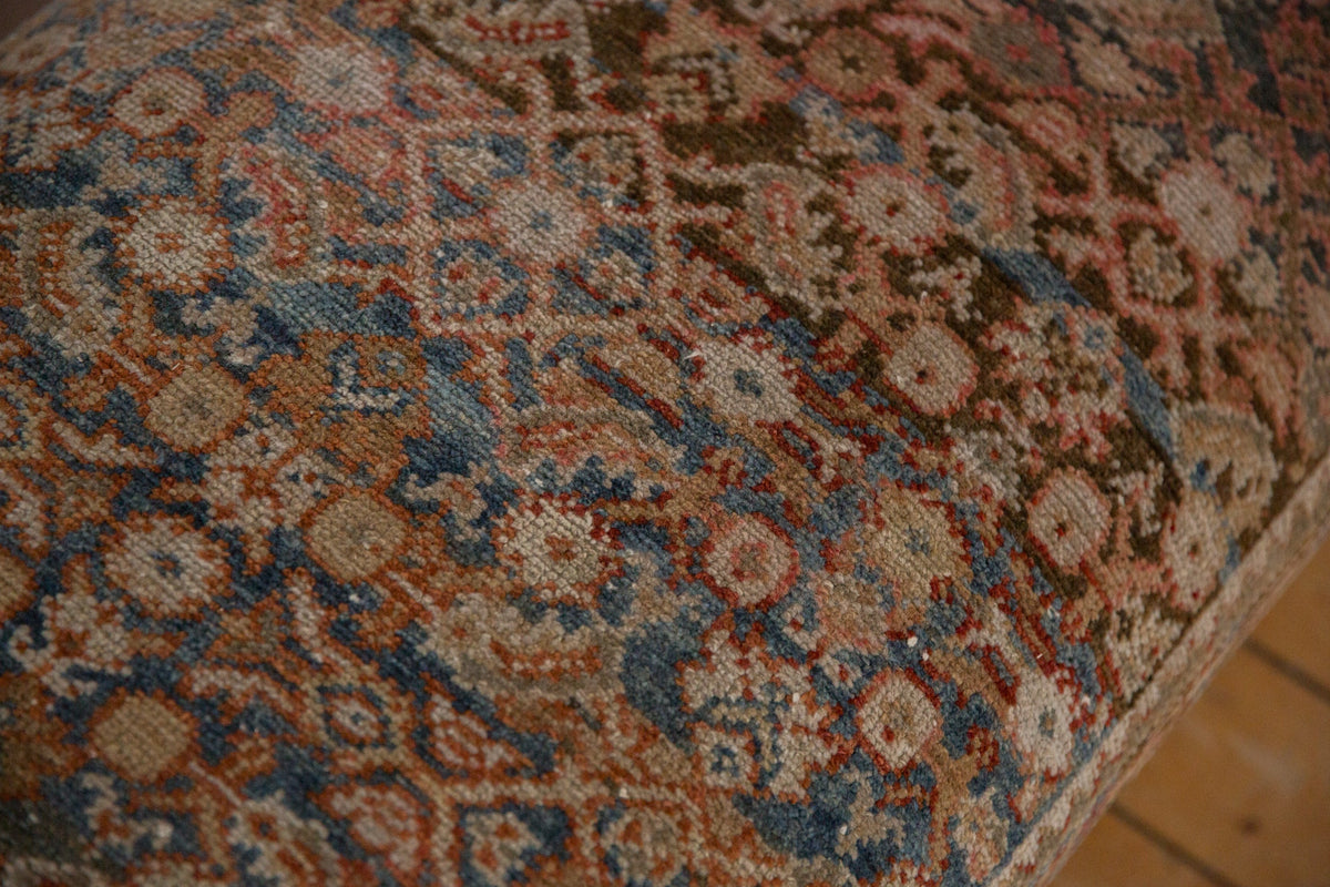 Vintage Persian Rug Ottoman Coffee Table
