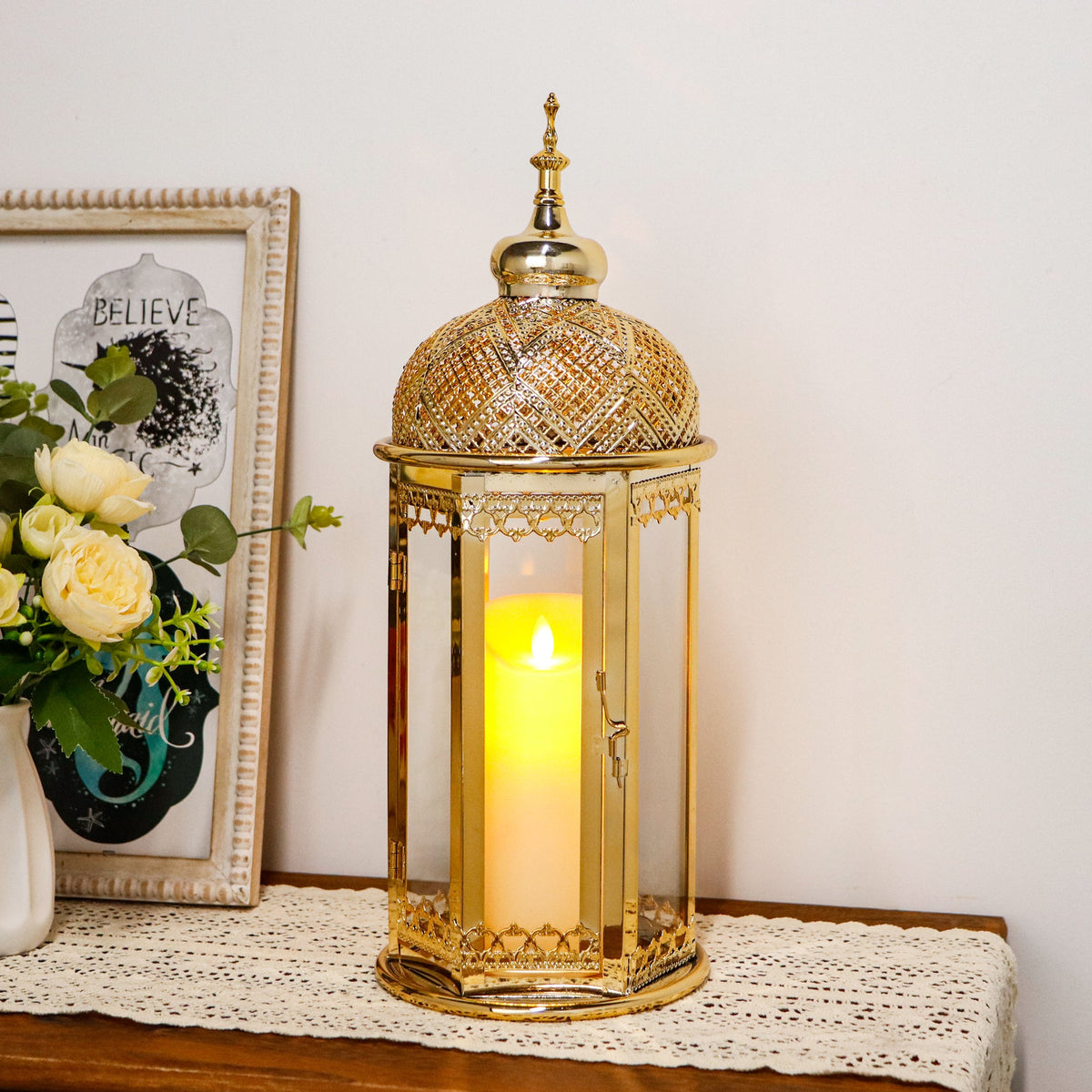 Moroccan Candle Lantern（3Pcs）