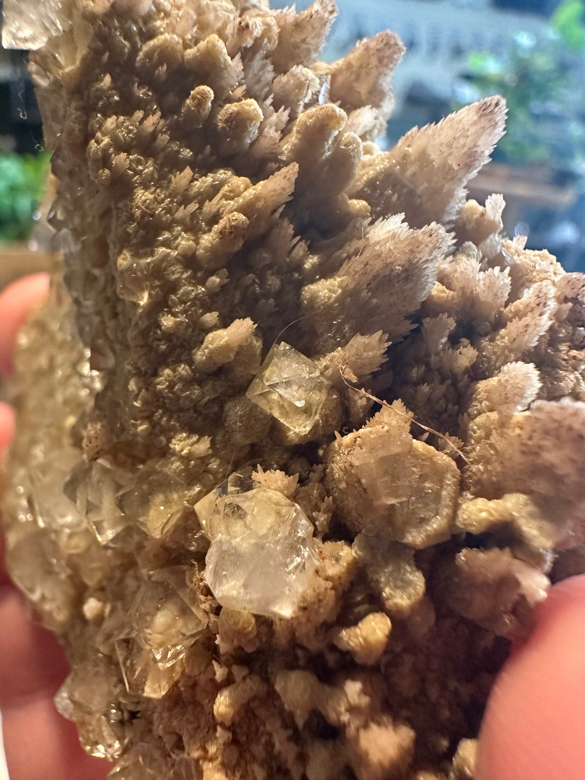 Druzy calcite crystal cluster from Mexico, 8.7 oz — view 2