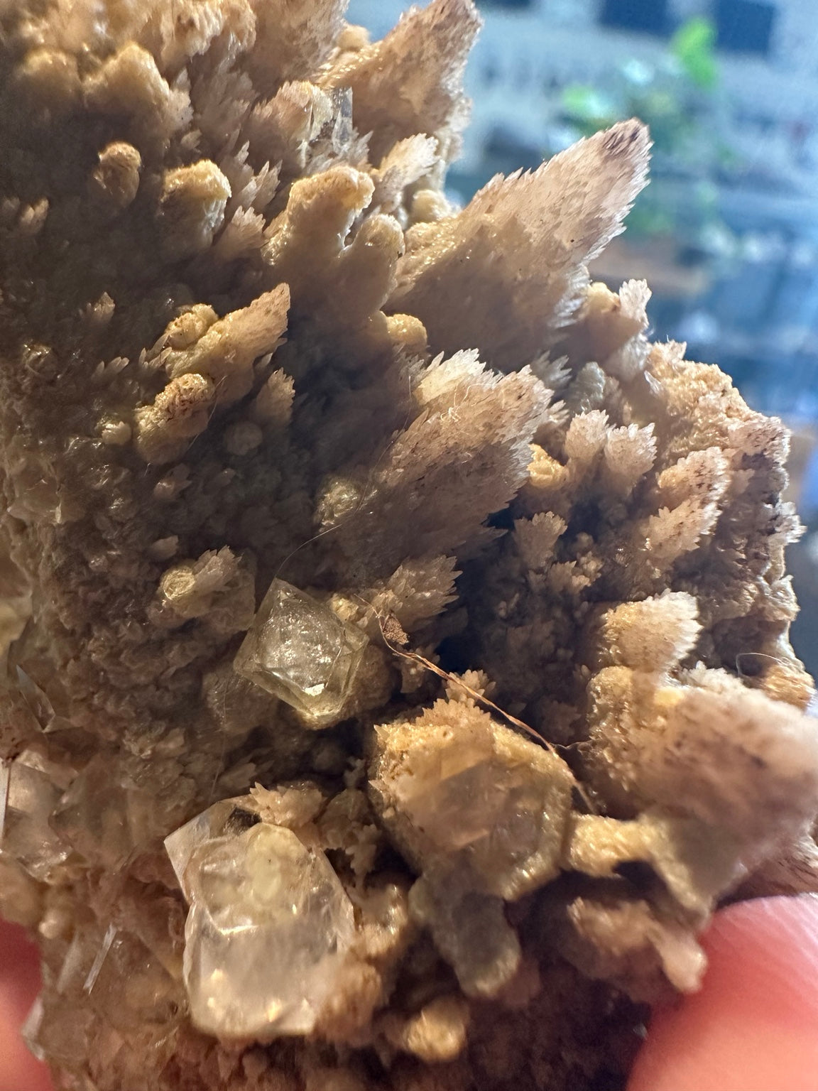 Druzy calcite crystal cluster from Mexico, 8.7 oz — view 3