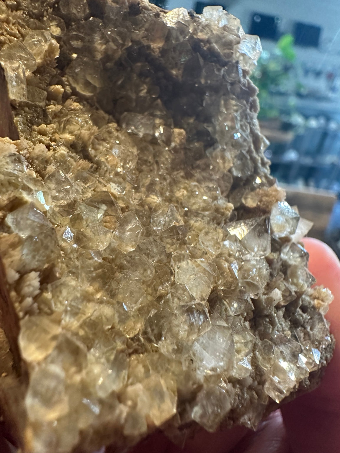 Druzy calcite crystal cluster from Mexico, 8.7 oz — view 4