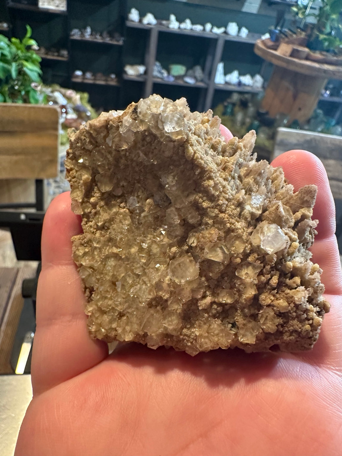 Druzy calcite crystal cluster from Mexico, 8.7 oz — view 7