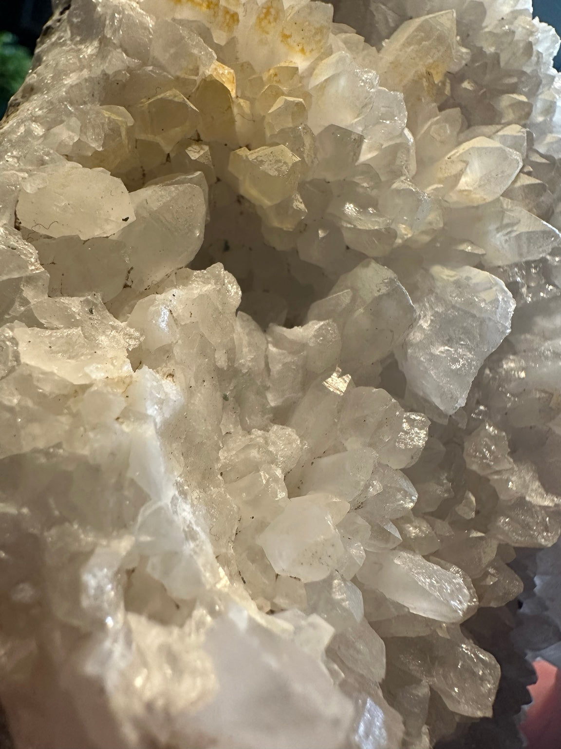 Calcite crystal cluster from Virginia City, Nevada, 33.2 oz — view 4
