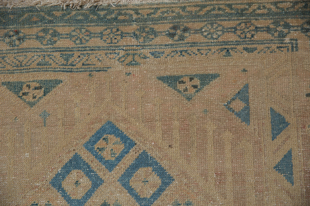 3.5x11 Vintage Distressed Northwest Persian Rug Runner