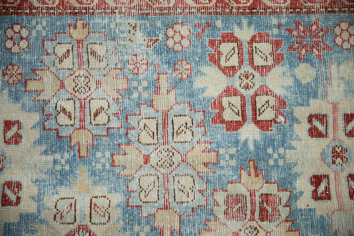 3.5x10.5 Antique Distressed Northwest Persian Rug Runner