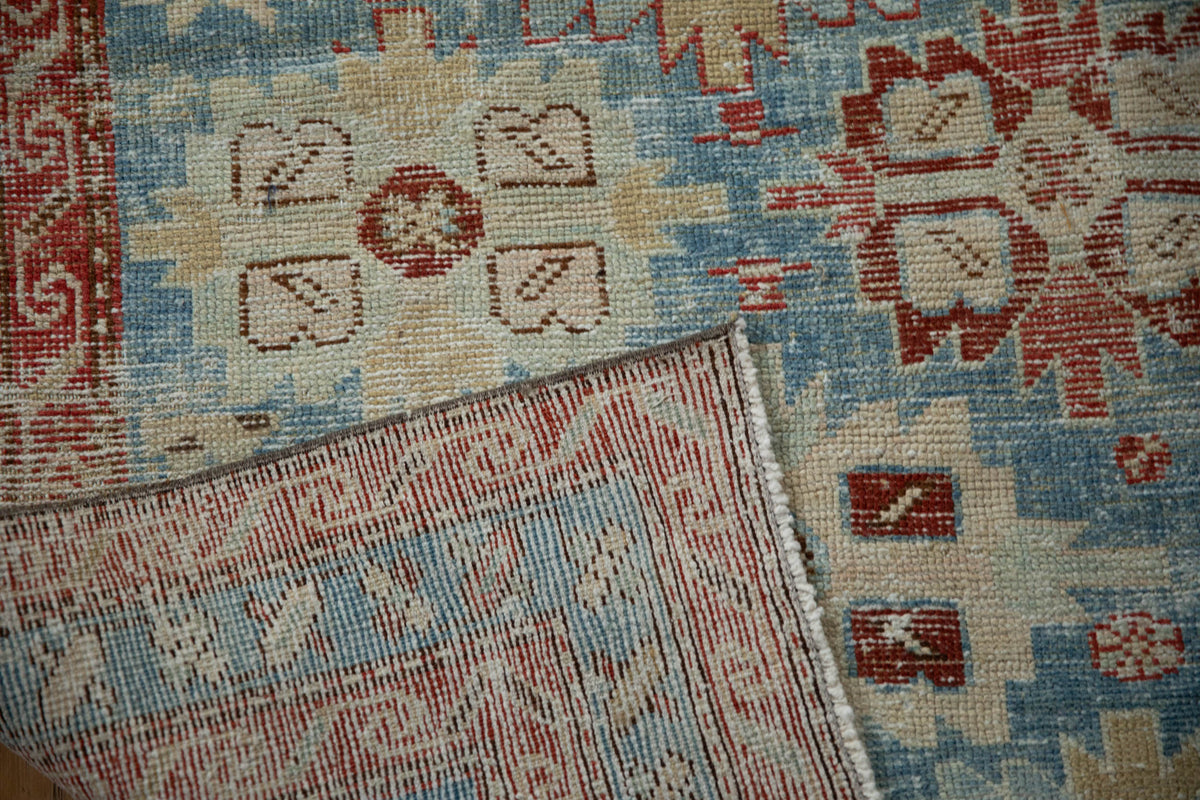 3.5x10.5 Antique Distressed Northwest Persian Rug Runner