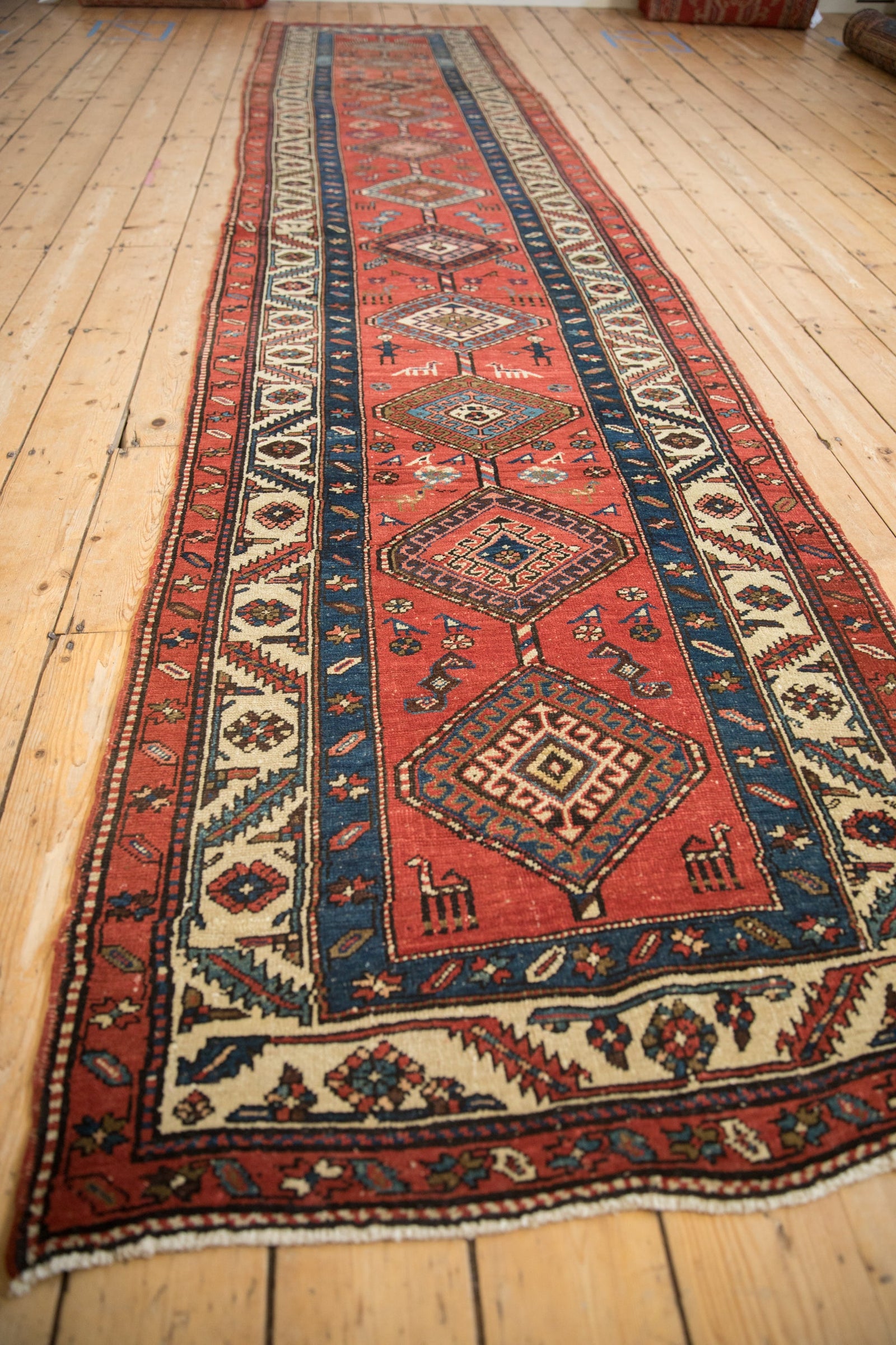 3x14.5 Antique Northwest Persian Rug Runner