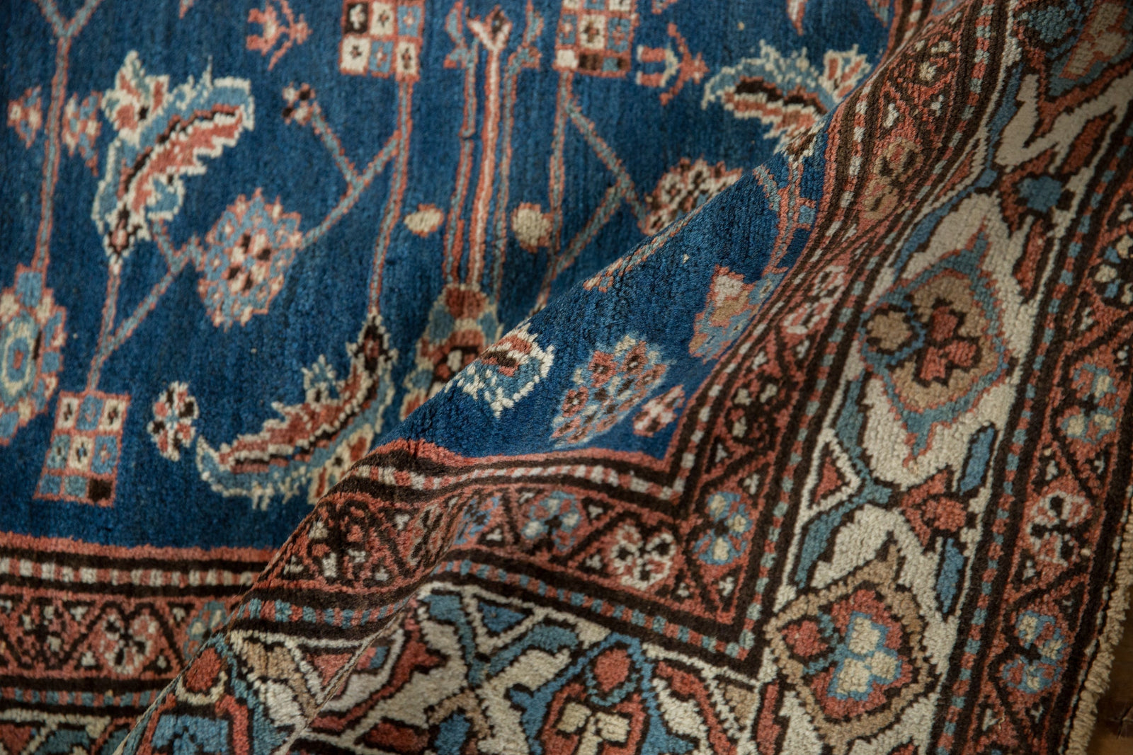 4x5 Vintage Northwest Persian Square Rug