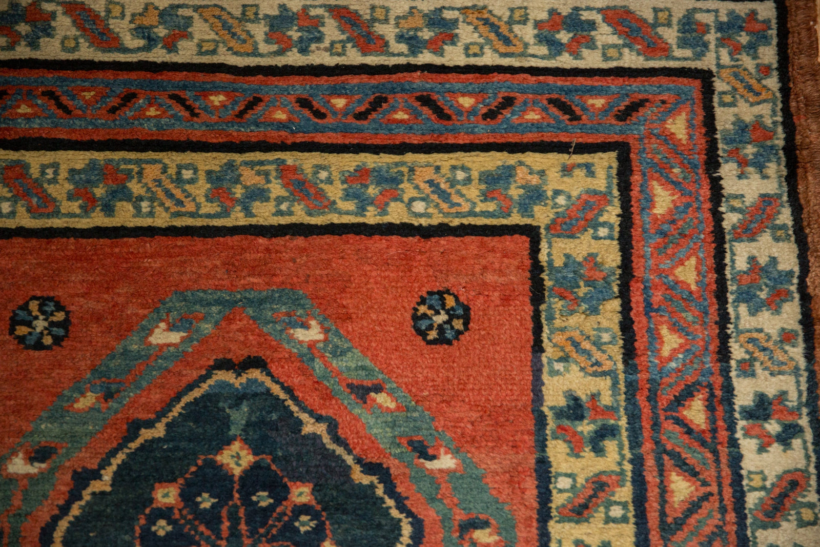 3.5x11.5 Antique Northwest Persian Rug Runner