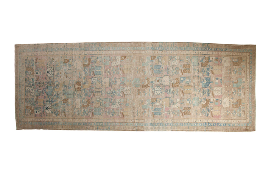5x13.5 Vintage Distressed Northwest Persian Rug Runner