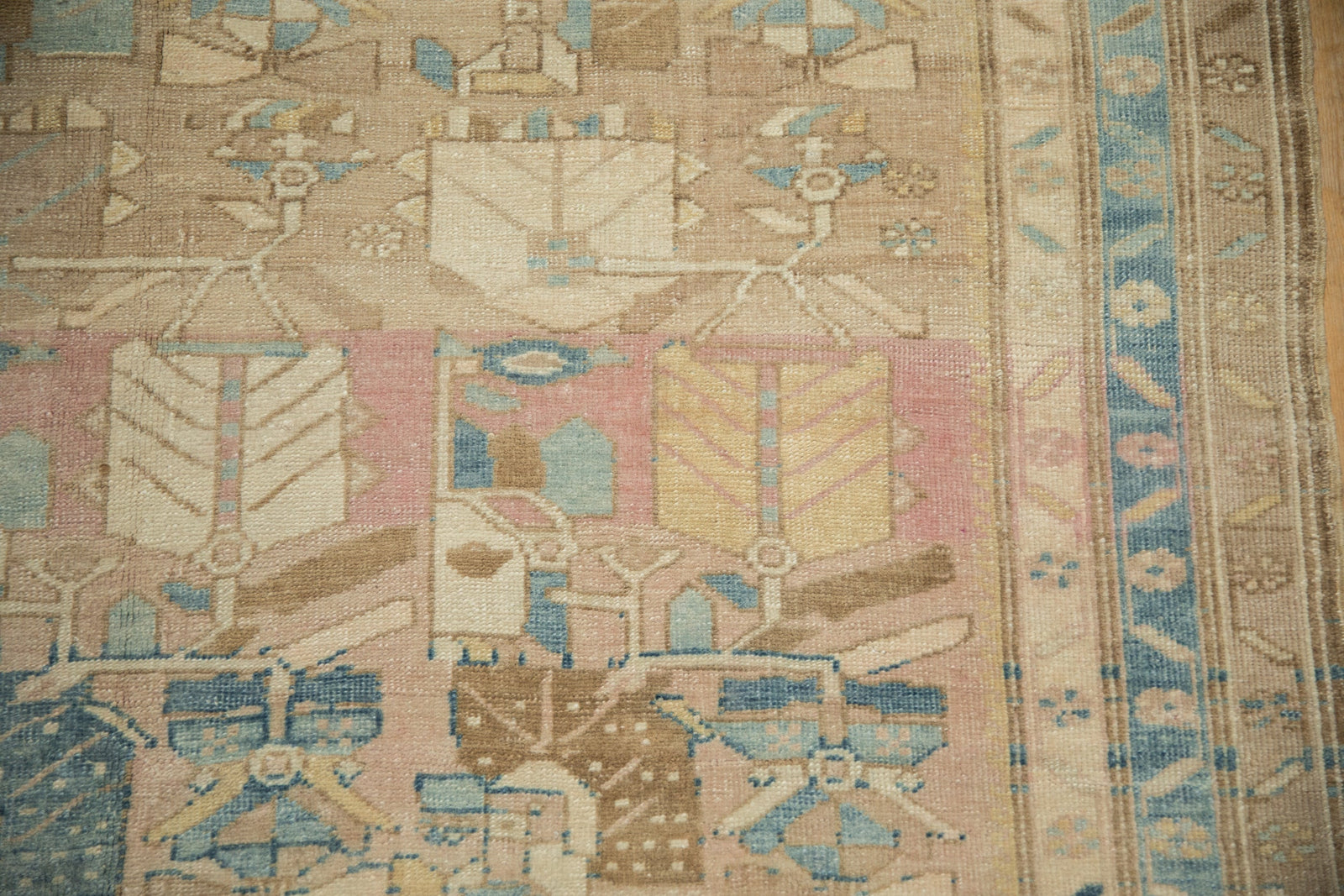 5x13.5 Vintage Distressed Northwest Persian Rug Runner