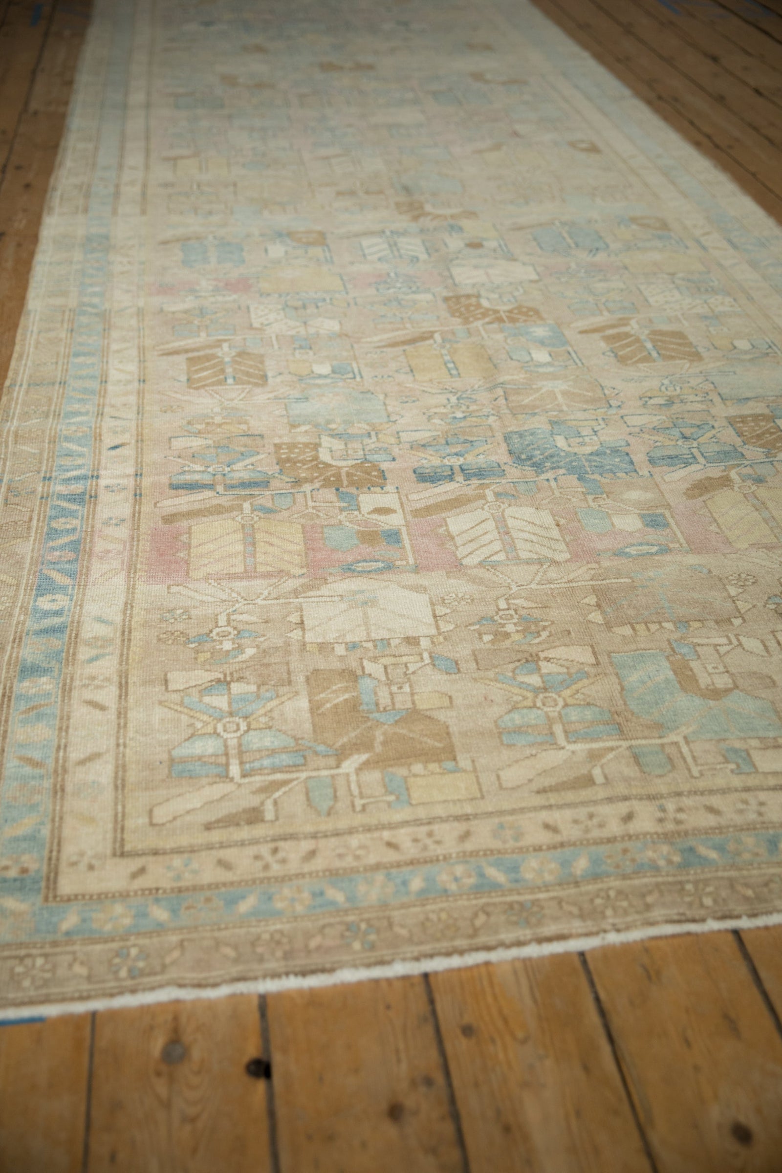 5x13.5 Vintage Distressed Northwest Persian Rug Runner