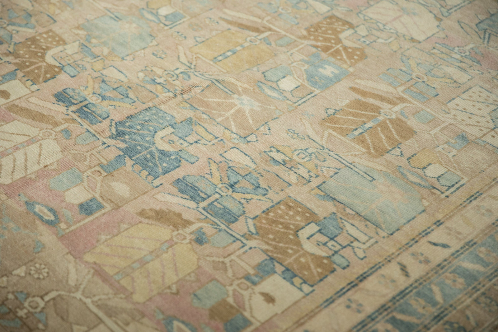 5x13.5 Vintage Distressed Northwest Persian Rug Runner