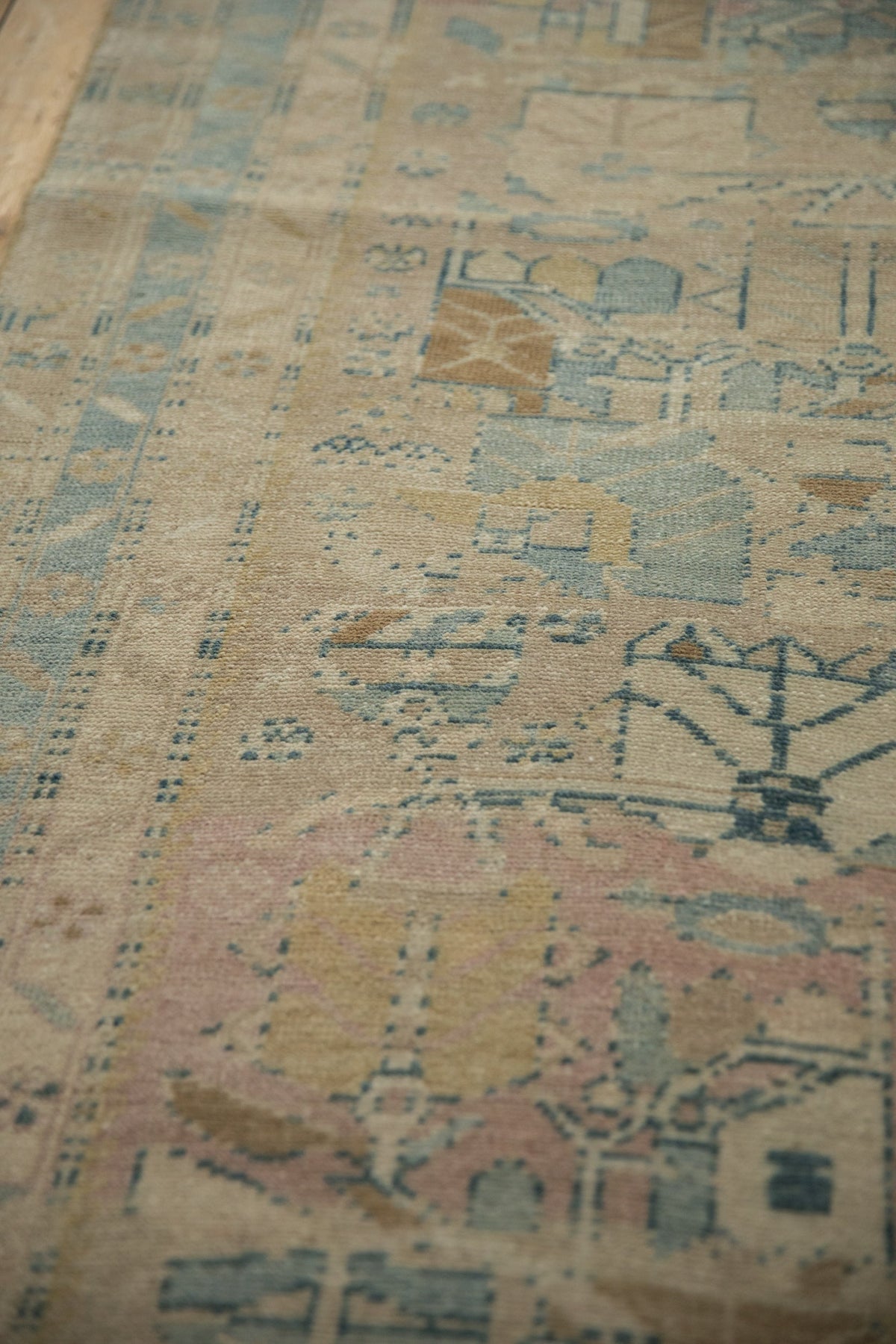 5x13.5 Vintage Distressed Northwest Persian Rug Runner