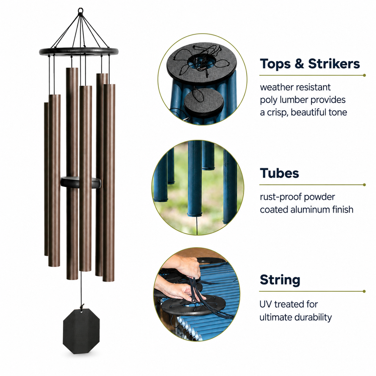 Biblical Bells Series Wind Chimes