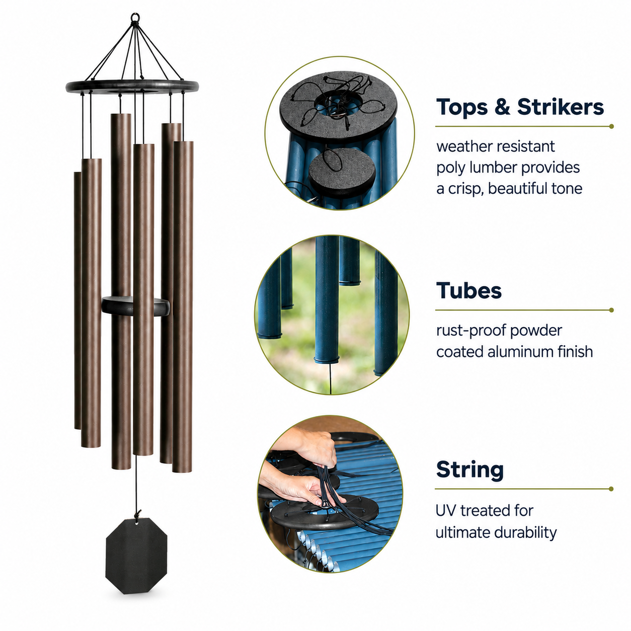 Rustic Rhythms Series Wind Chimes