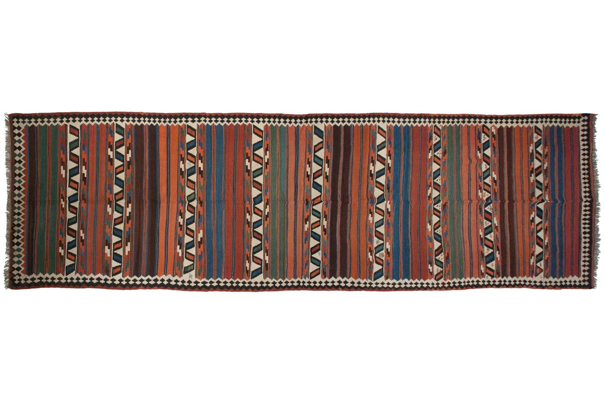 RESERVED 6x20 Antique Persian Kilim Carpet
