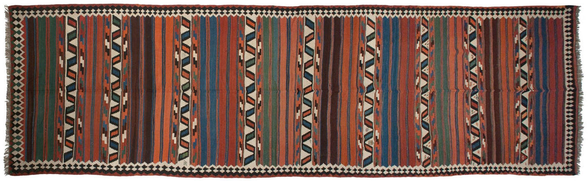 RESERVED 6x20 Antique Persian Kilim Carpet