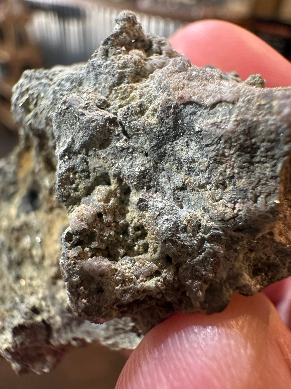 Exact Utah galena, pyrite, and sphalerite specimen, 2.3 oz — view 3
