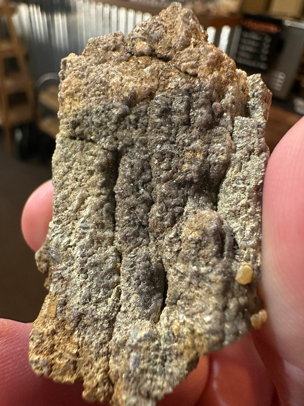 Exact Utah galena, pyrite, and sphalerite specimen, 2.3 oz — view 5