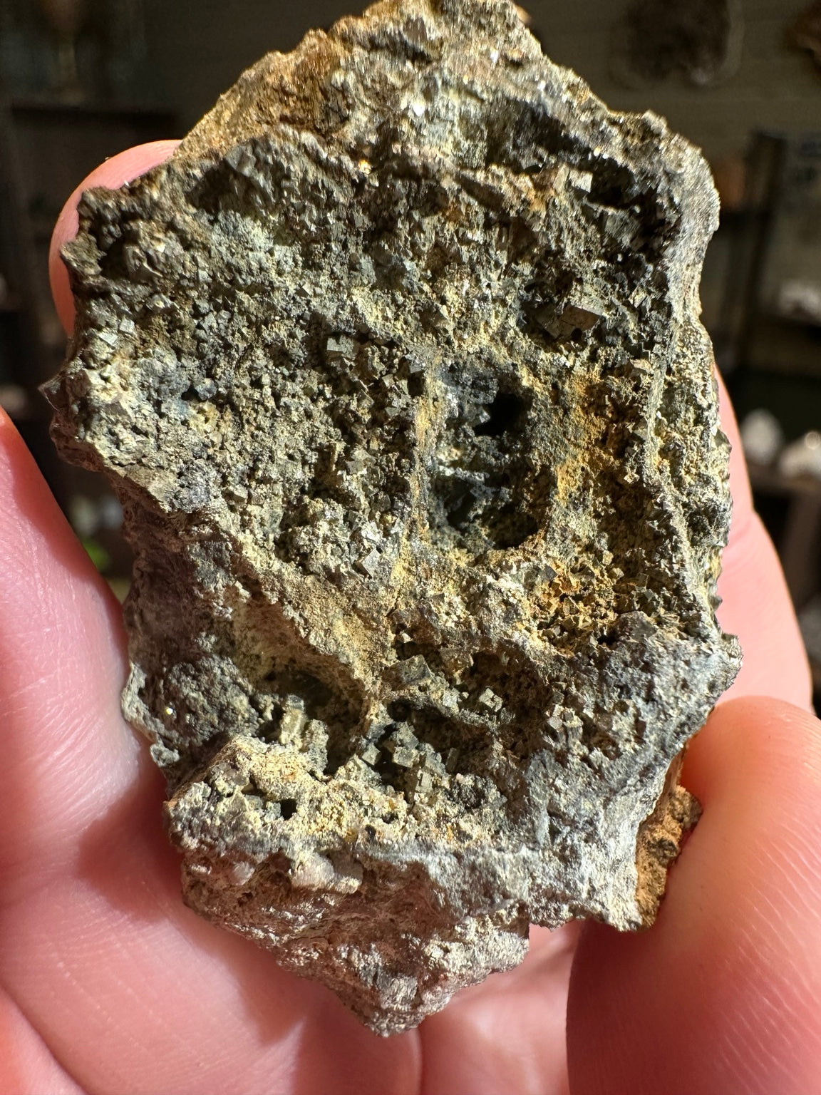 Exact Utah galena, pyrite, and sphalerite specimen, 2.3 oz — view 7