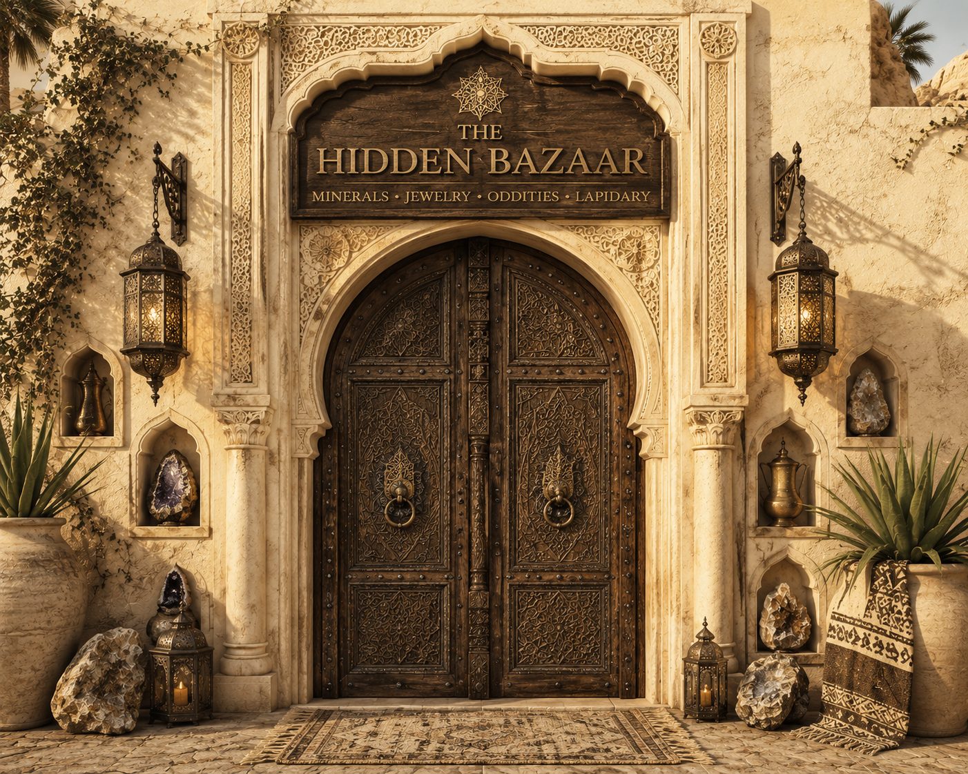 The Hidden Bazaar entrance
